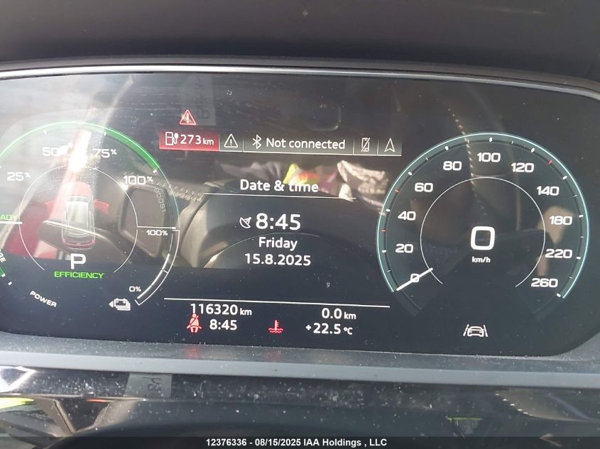 2019 Audi E-Tron Progressiv VIN: WA1AAAGE8KB022984 Lot: 12376336