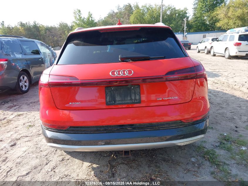 2019 Audi E-Tron Progressiv VIN: WA1AAAGE8KB022984 Lot: 12376336