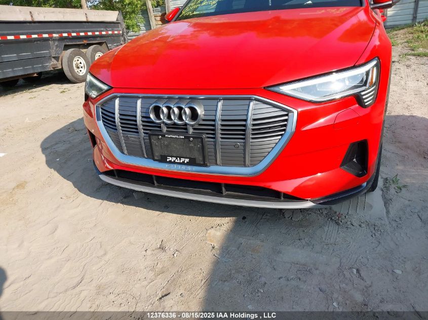 2019 Audi E-Tron Progressiv VIN: WA1AAAGE8KB022984 Lot: 12376336