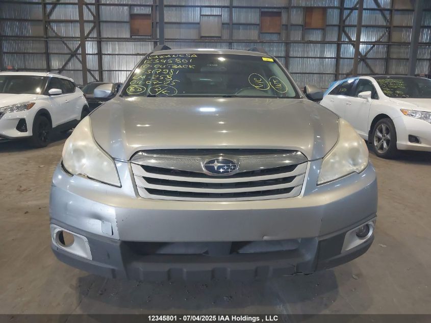 2010 Subaru Outback 2.5I Premium VIN: 4S4BRHBC1A3317981 Lot: 12345801X