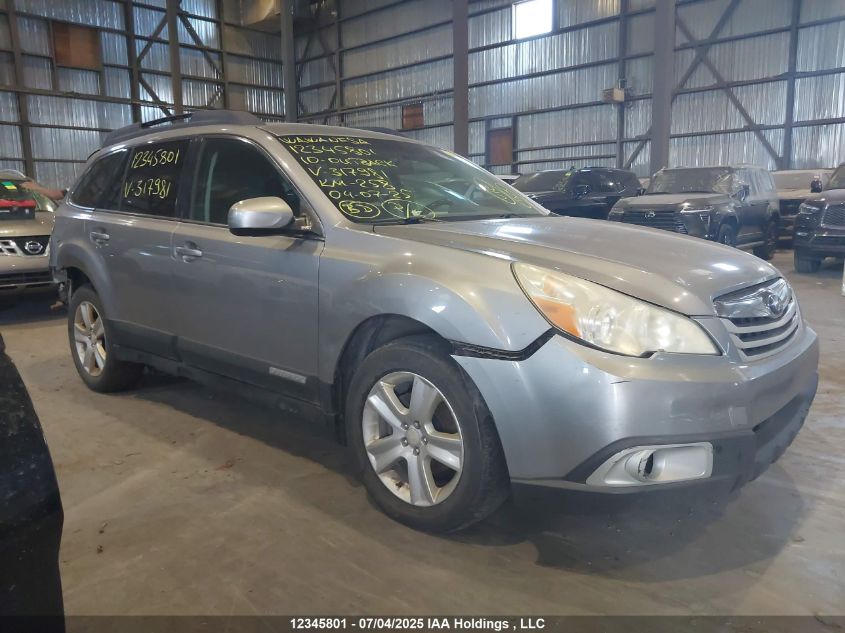 2010 Subaru Outback 2.5I Premium VIN: 4S4BRHBC1A3317981 Lot: 12345801X