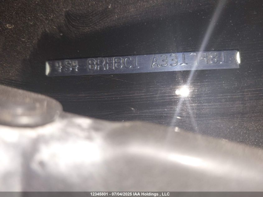 2010 Subaru Outback 2.5I Premium VIN: 4S4BRHBC1A3317981 Lot: 12345801X