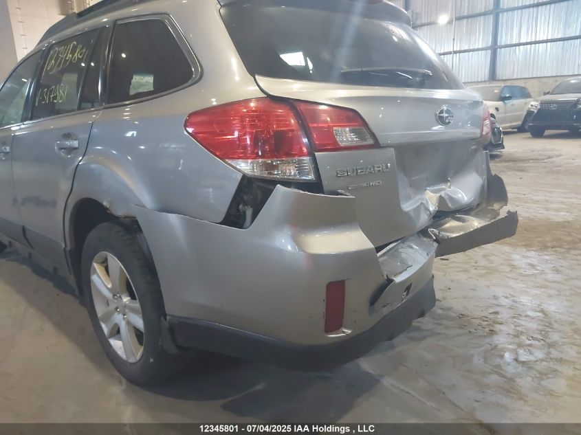 2010 Subaru Outback 2.5I Premium VIN: 4S4BRHBC1A3317981 Lot: 12345801X