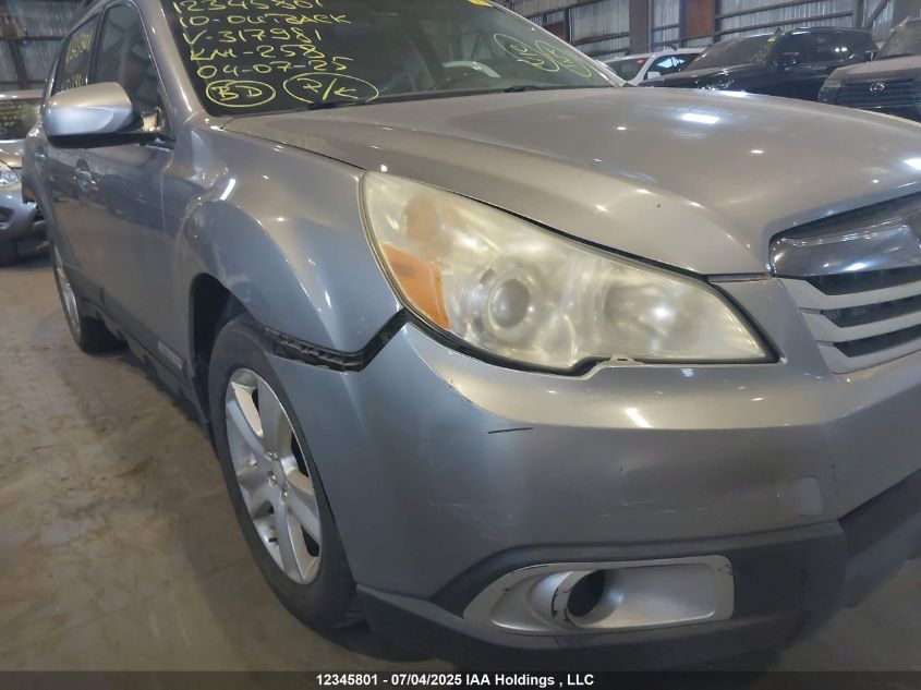 2010 Subaru Outback 2.5I Premium VIN: 4S4BRHBC1A3317981 Lot: 12345801X