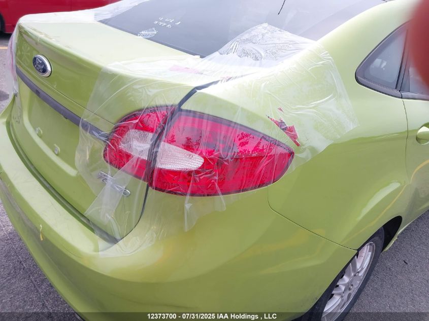 2012 Ford Fiesta Se VIN: 3FADP4BJXCM206346 Lot: 12373700X