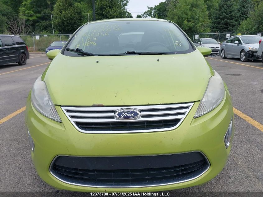 2012 Ford Fiesta Se VIN: 3FADP4BJXCM206346 Lot: 12373700X