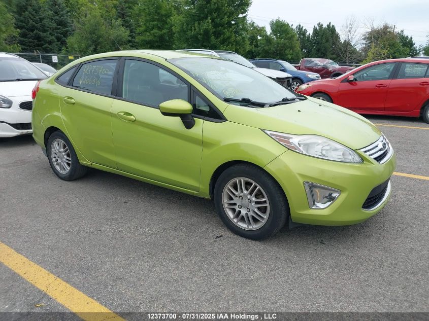 2012 Ford Fiesta Se VIN: 3FADP4BJXCM206346 Lot: 12373700X