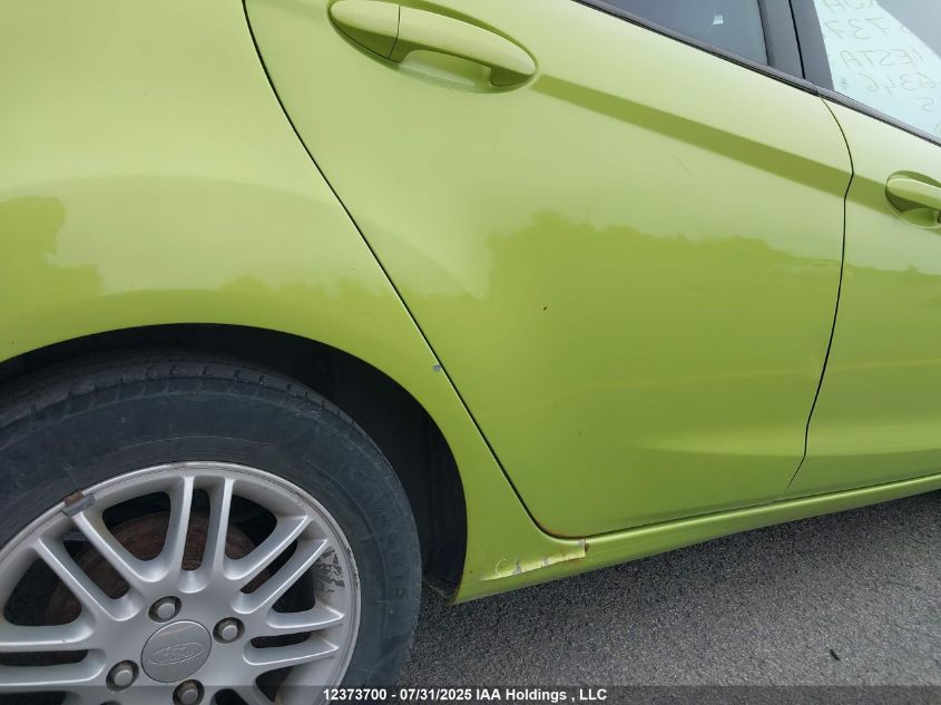 2012 Ford Fiesta Se VIN: 3FADP4BJXCM206346 Lot: 12373700X