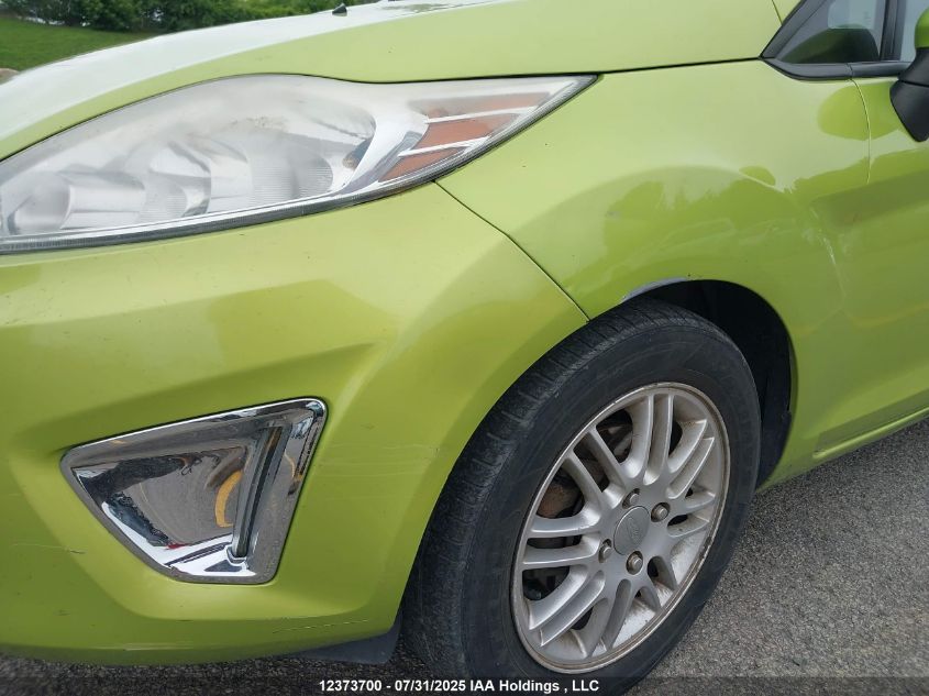 2012 Ford Fiesta Se VIN: 3FADP4BJXCM206346 Lot: 12373700X