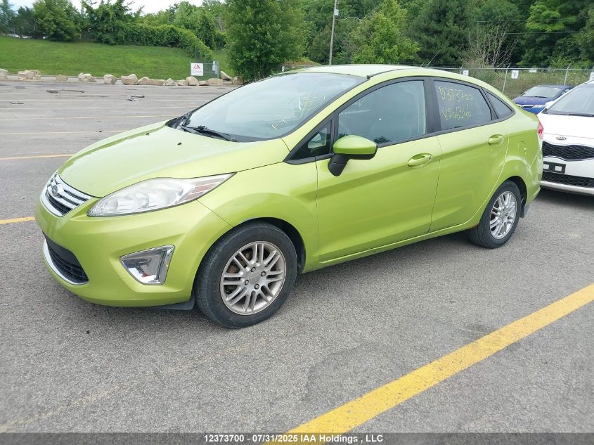 2012 Ford Fiesta Se VIN: 3FADP4BJXCM206346 Lot: 12373700X