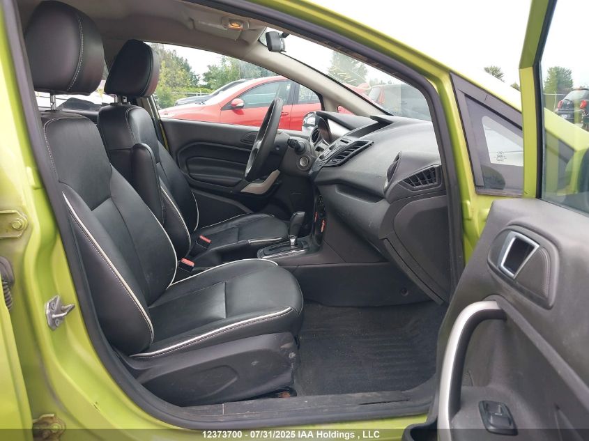 2012 Ford Fiesta Se VIN: 3FADP4BJXCM206346 Lot: 12373700X