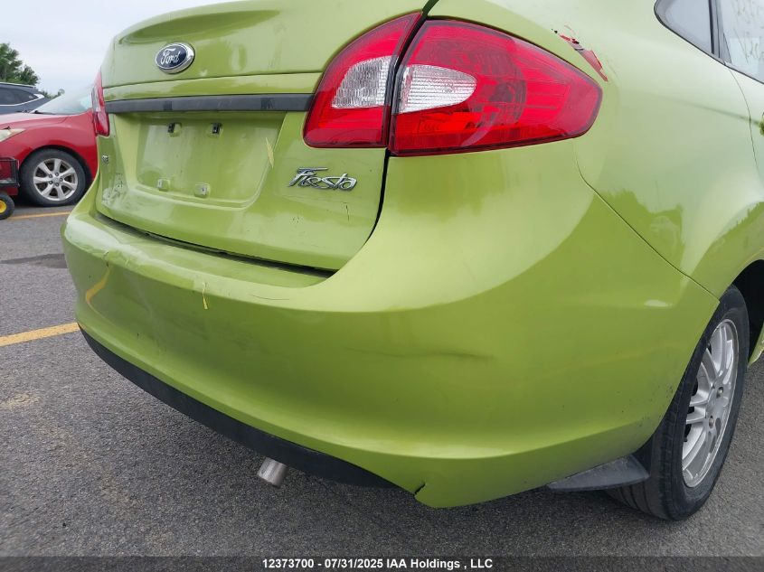 2012 Ford Fiesta Se VIN: 3FADP4BJXCM206346 Lot: 12373700X