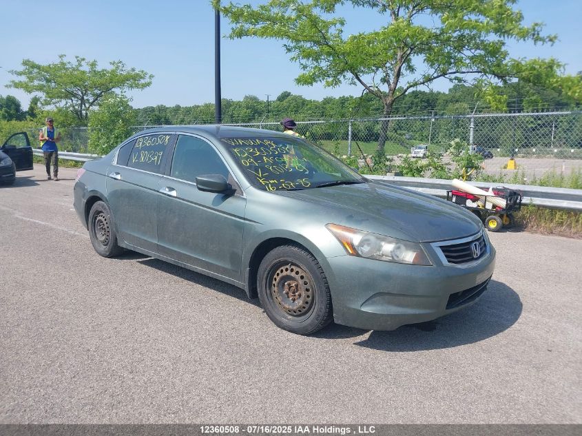 2009 Honda Accord Lx VIN: 1HGCP26399A801329 Lot: 12360508X