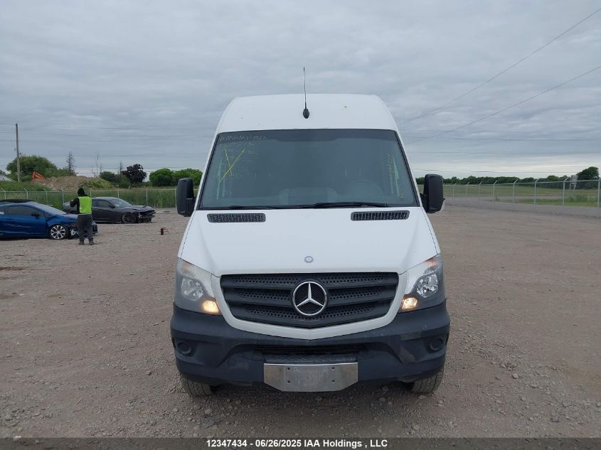 2014 Mercedes-Benz Sprinter 2500 High Roof VIN: WD3BE8DC6E5884348 Lot: 12347434X