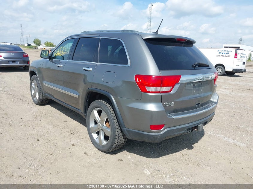 2011 Jeep Grand Cherokee Limited VIN: 1J4RR5GG8BC599836 Lot: 12361130X