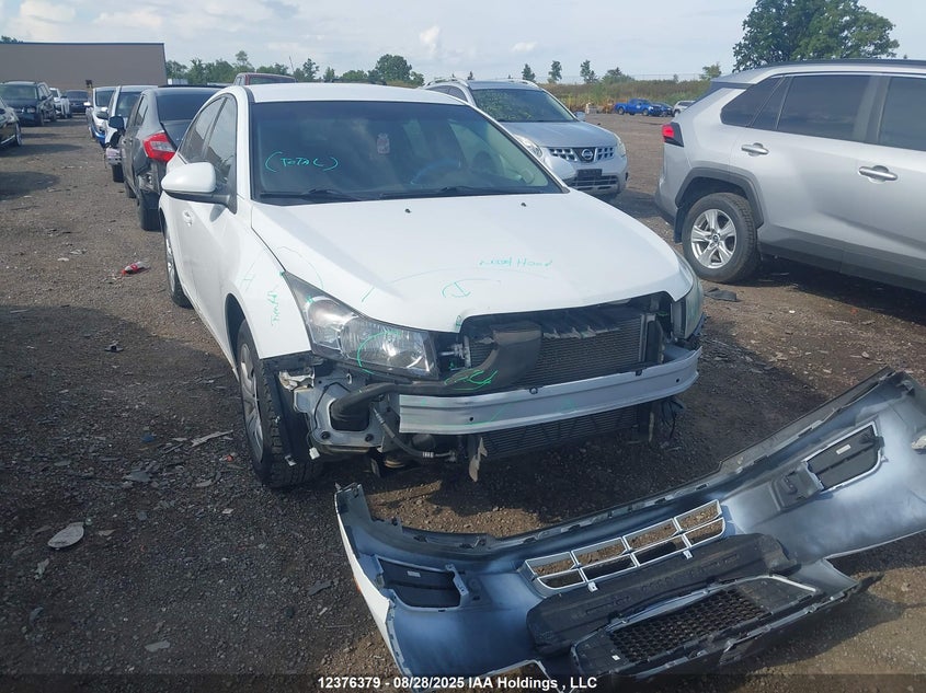 1G1PF5SC7C7398863 2012 Chevrolet Cruze Lt Turbo auction photo 1