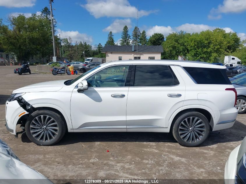 2024 Hyundai Palisade Limited VIN: KM8R5DGEXRU763887 Lot: 12376389