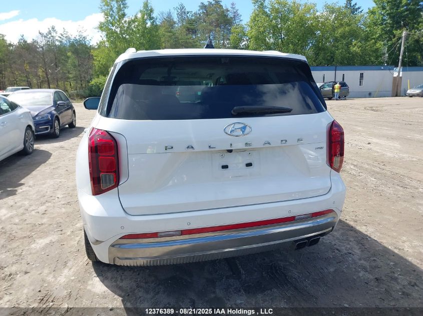 2024 Hyundai Palisade Limited VIN: KM8R5DGEXRU763887 Lot: 12376389