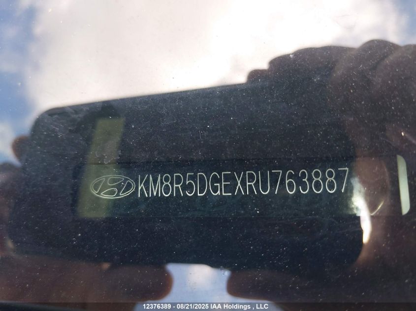 2024 Hyundai Palisade Limited VIN: KM8R5DGEXRU763887 Lot: 12376389