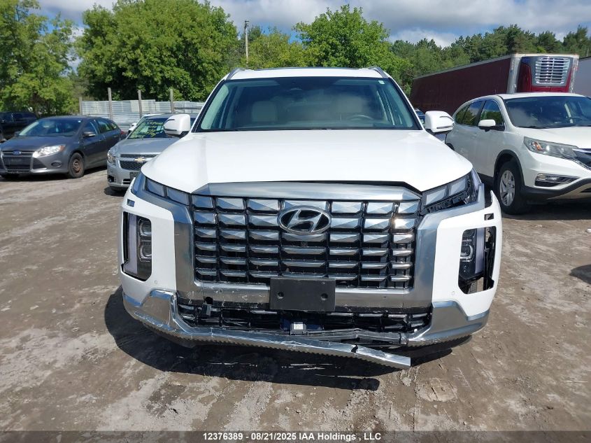 2024 Hyundai Palisade Limited VIN: KM8R5DGEXRU763887 Lot: 12376389