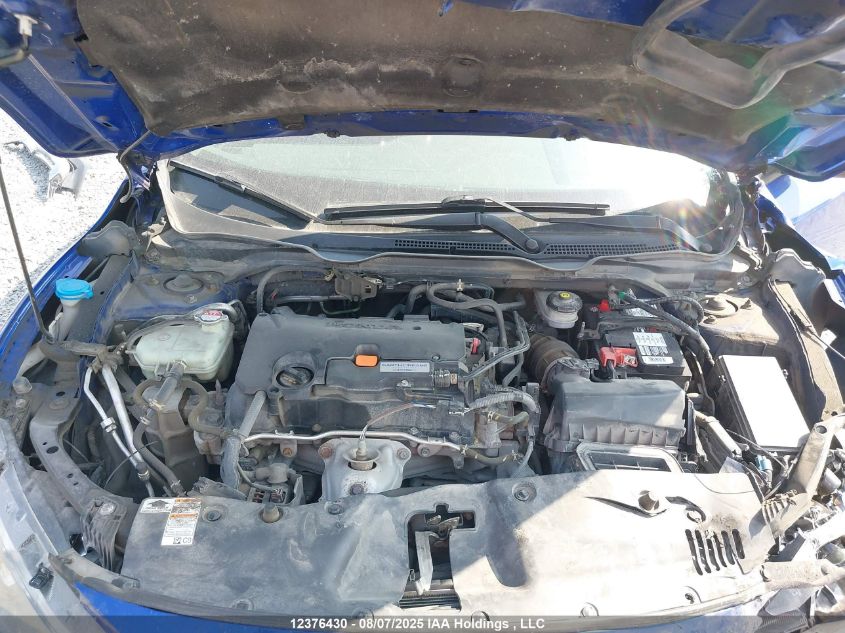 2018 Honda Civic Lx VIN: 2HGFC2F67JH015568 Lot: 12376430