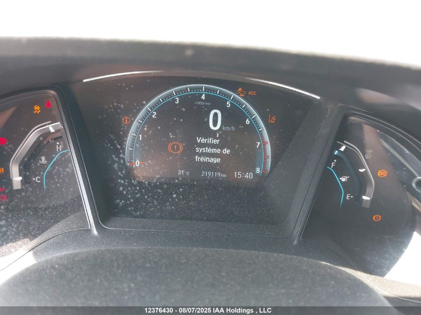 2018 Honda Civic Lx VIN: 2HGFC2F67JH015568 Lot: 12376430