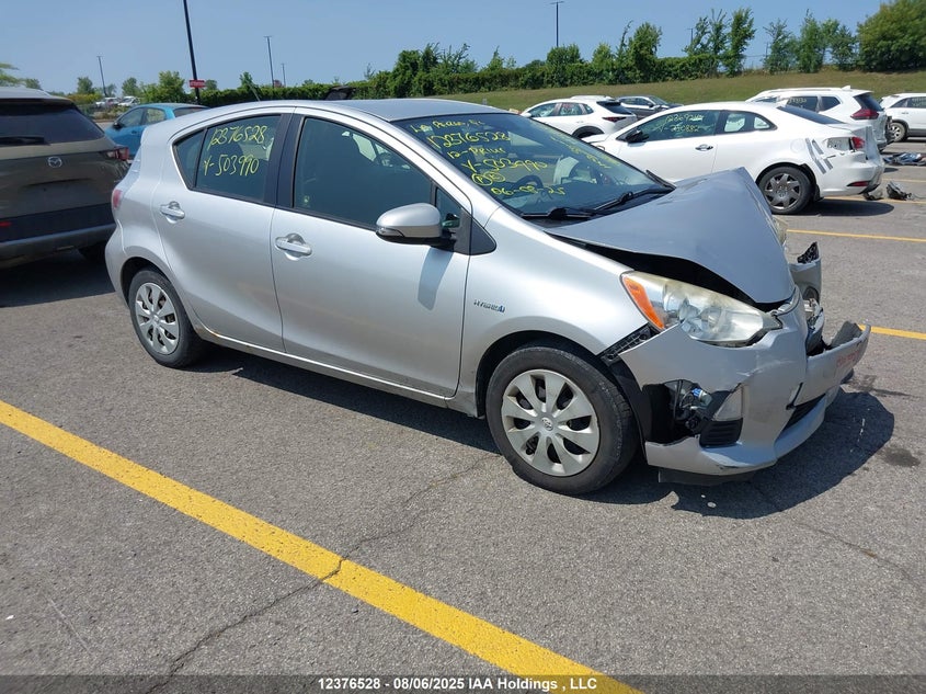 JTDKDTB36C1503990 2012 Toyota Prius C auction photo 1