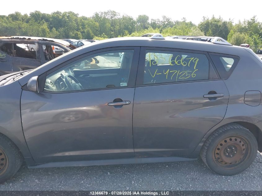 2009 Pontiac Vibe VIN: 5Y2SP67849Z471256 Lot: 12366679X