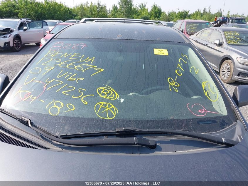 2009 Pontiac Vibe VIN: 5Y2SP67849Z471256 Lot: 12366679X