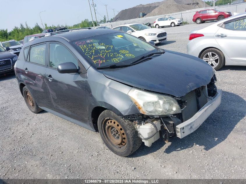 2009 Pontiac Vibe VIN: 5Y2SP67849Z471256 Lot: 12366679X