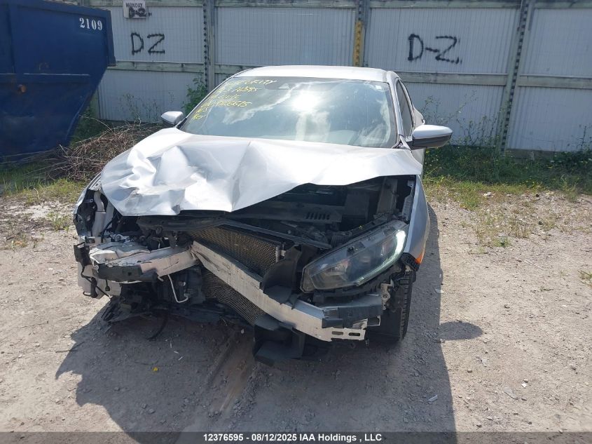 2019 Honda Civic Lx VIN: 2HGFC2F57KH026675 Lot: 12376595