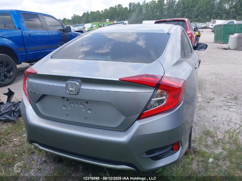 2019 Honda Civic Lx VIN: 2HGFC2F57KH026675 Lot: 12376595