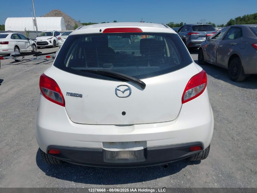 2011 Mazda Mazda2 VIN: JM1DE1HY5B0108992 Lot: 12376668