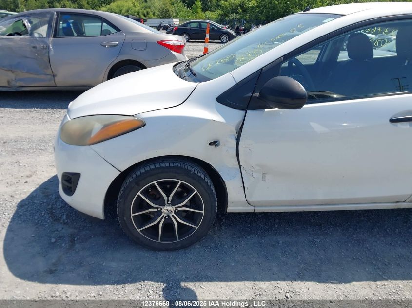 2011 Mazda Mazda2 VIN: JM1DE1HY5B0108992 Lot: 12376668