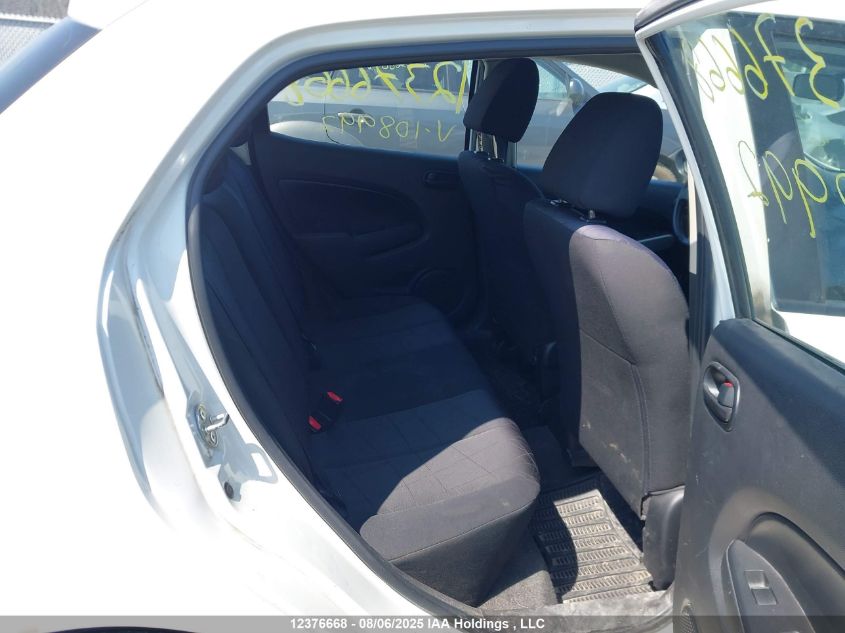 2011 Mazda Mazda2 VIN: JM1DE1HY5B0108992 Lot: 12376668