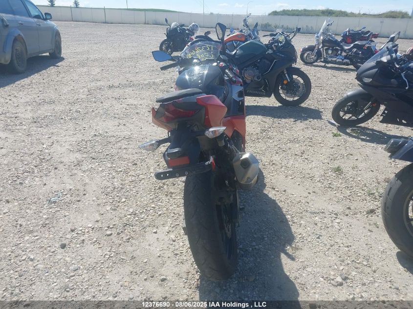 2018 Kawasaki Ex400 VIN: JKAEXKG15JDA07089 Lot: 12376690