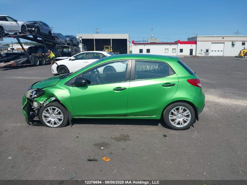 2011 Mazda Mazda2 VIN: JM1DE1HY7B0118861 Lot: 12376694