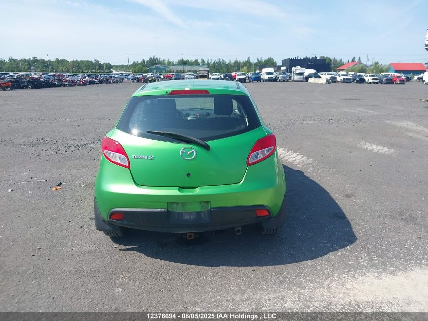 2011 Mazda Mazda2 VIN: JM1DE1HY7B0118861 Lot: 12376694