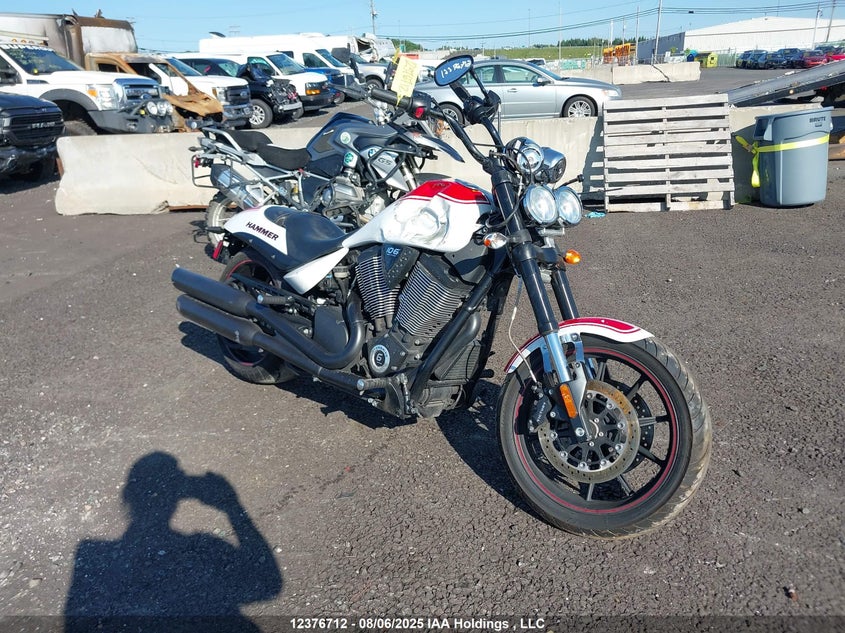 5VPHS36N8C3011253 2012 Victory Hammer S auction photo 1