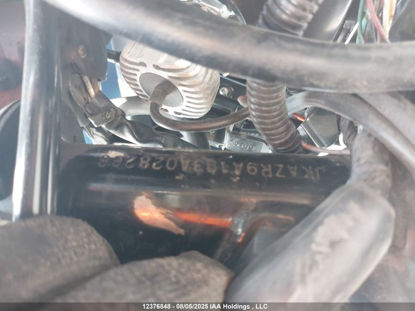 2003 Kawasaki Zr1200 A VIN: JKAZR9A193A028266 Lot: 12376848