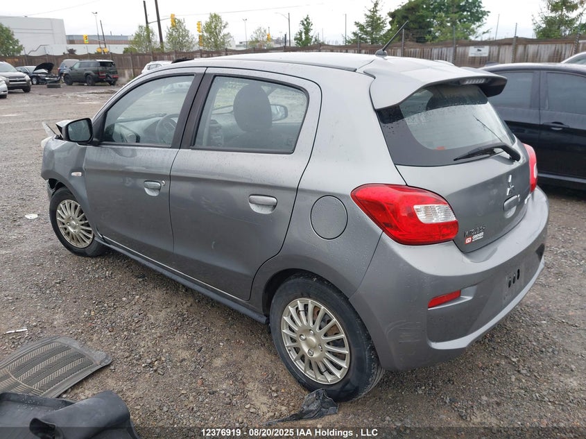2017 Mitsubishi Mirage Es VIN: ML32A3HJ3HH014172 Lot: 12376919