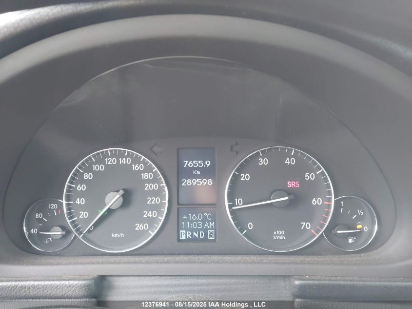 2005 Mercedes-Benz C 230 Sport VIN: WDBRF40J65F671200 Lot: 12376941