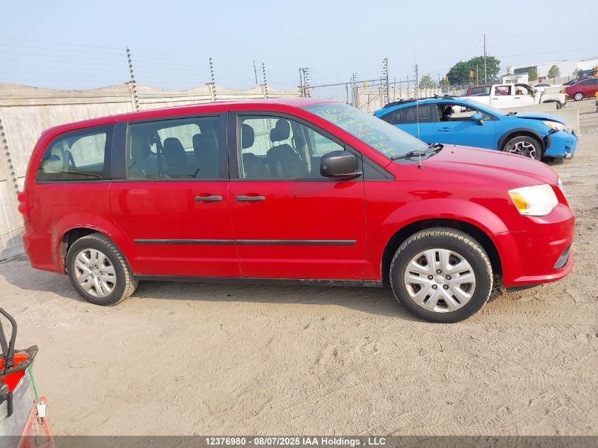 2014 Dodge Grand Caravan Se VIN: 2C4RDGBG9ER456039 Lot: 12376980