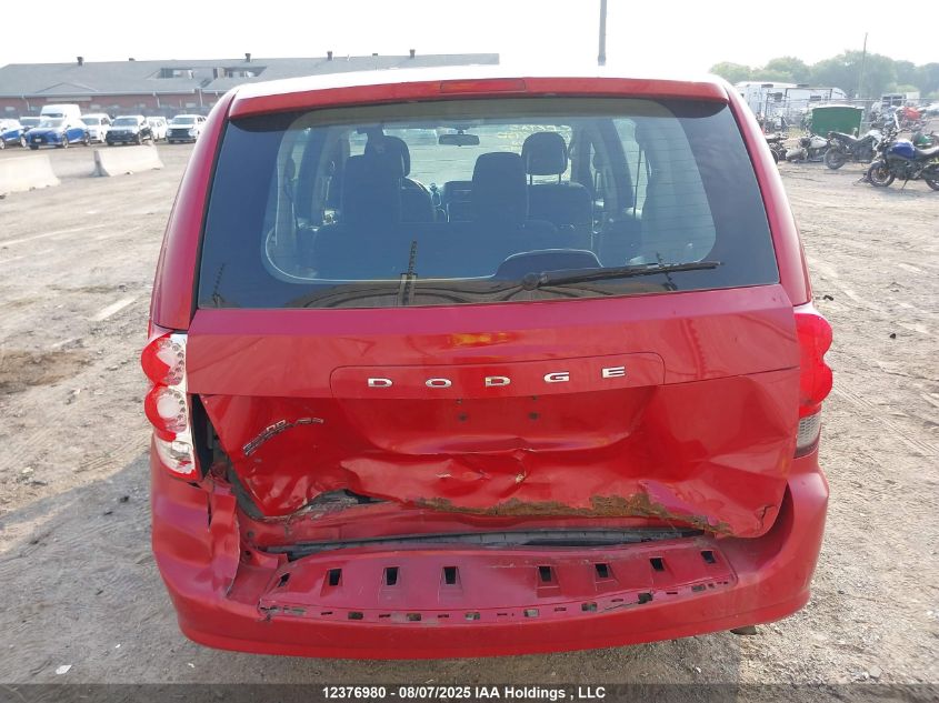 2014 Dodge Grand Caravan Se VIN: 2C4RDGBG9ER456039 Lot: 12376980