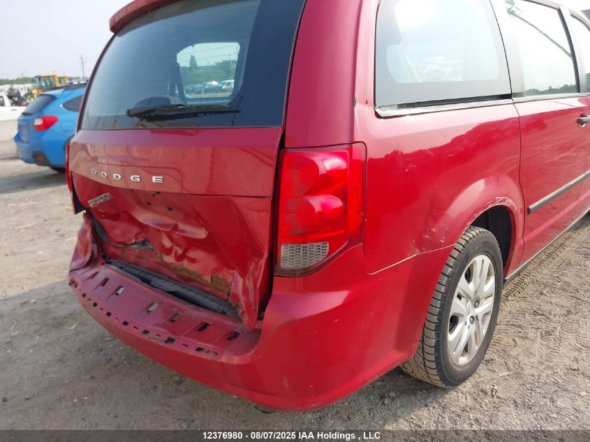 2014 Dodge Grand Caravan Se VIN: 2C4RDGBG9ER456039 Lot: 12376980