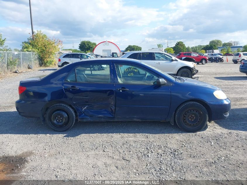 2005 Toyota Corolla Ce/Le/S VIN: 2T1BR32E25C554081 Lot: 12377007