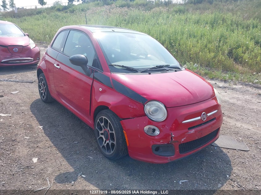 3C3CFFBR1CT510041 2012 Fiat 500 Sport auction photo 1