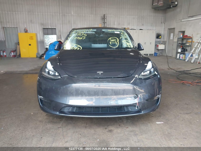 2025 Tesla Model Y VIN: 7SAYGDEE6SF224567 Lot: 12377135
