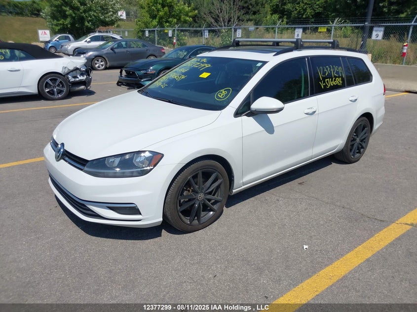 3VW117AU3KM516684 2019 VOLKSWAGEN GOLF SPORTSVAN photo no. 2
