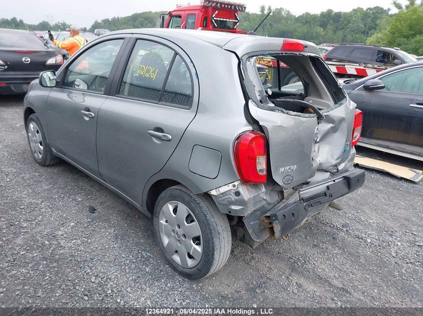 2015 Nissan Micra S/Sr/Sv VIN: 3N1CK3CP2FL221261 Lot: 12364921X